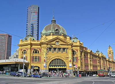 Melbourne Flinders St. Station400